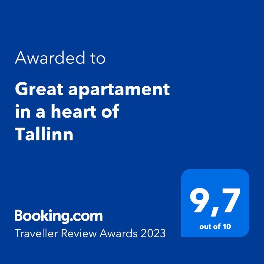 Great Apartament In A Heart Of טאלין מראה חיצוני תמונה